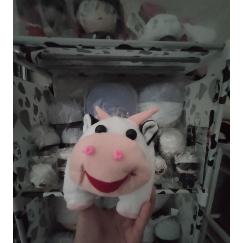 Boneka Sapi Pita mini Plush Boneka mini ukuran S Boneka anak (Baru) (readystock)