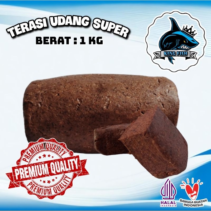 

1KG TERASI UDANG SUPER GRADE A MURAH BERKUALITAS