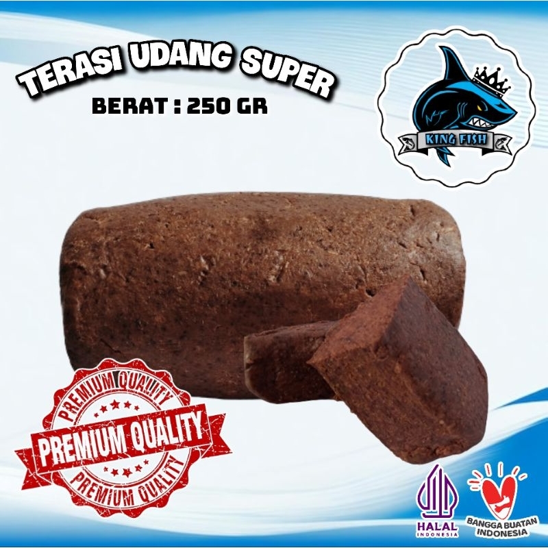 

250 GR TERASI UDANG SUPER GRADE A MURAH BERKUALITAS