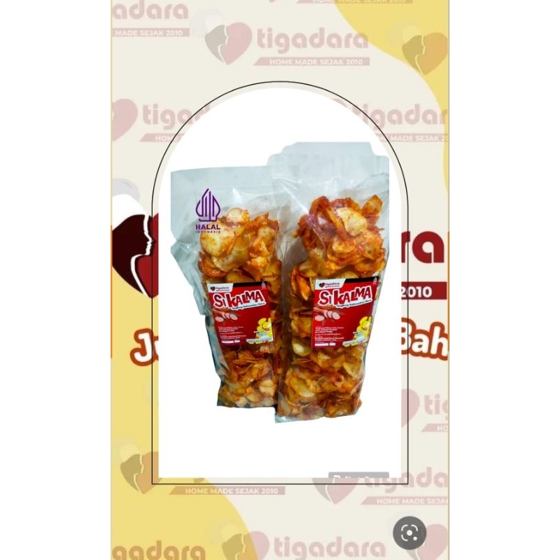 

Keripik Singkong Pedas Manis 500grm