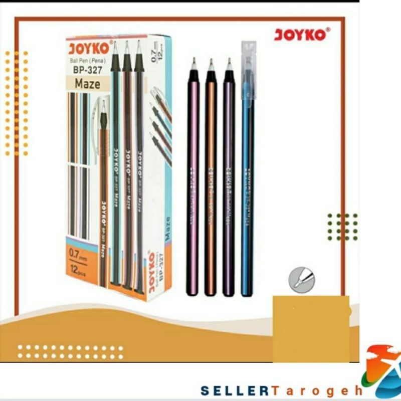 

Joyko Ball Pen Pena BP Maze 0,7 mm (satuan)/ Pulpen Joyko - Hitam