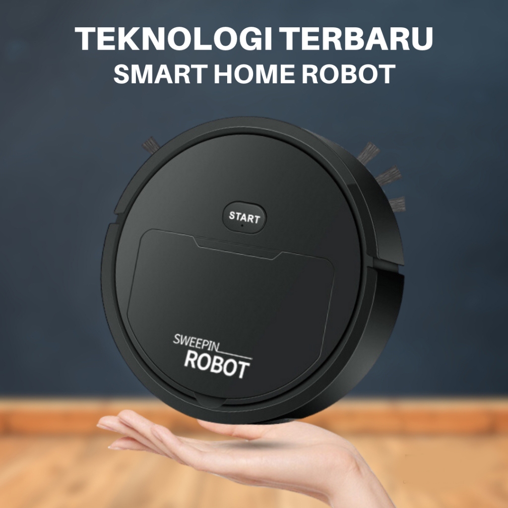PROMO TERBARU ROBOT VACUM CLEANER / VACUM ROBOT MINI / ROBOT VACUM / VACUUM ROBOT ORIGINAL / SAPU
