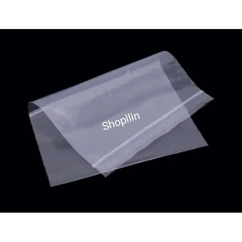 Plastik Zip TEBAL / Plastik Klip 30x40 / Plastik zipper / plastik sepatu / plastik baju TEBAL / plas