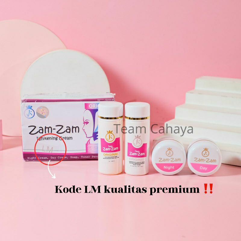 Zam - Zam Whitening Cream Original kode LM