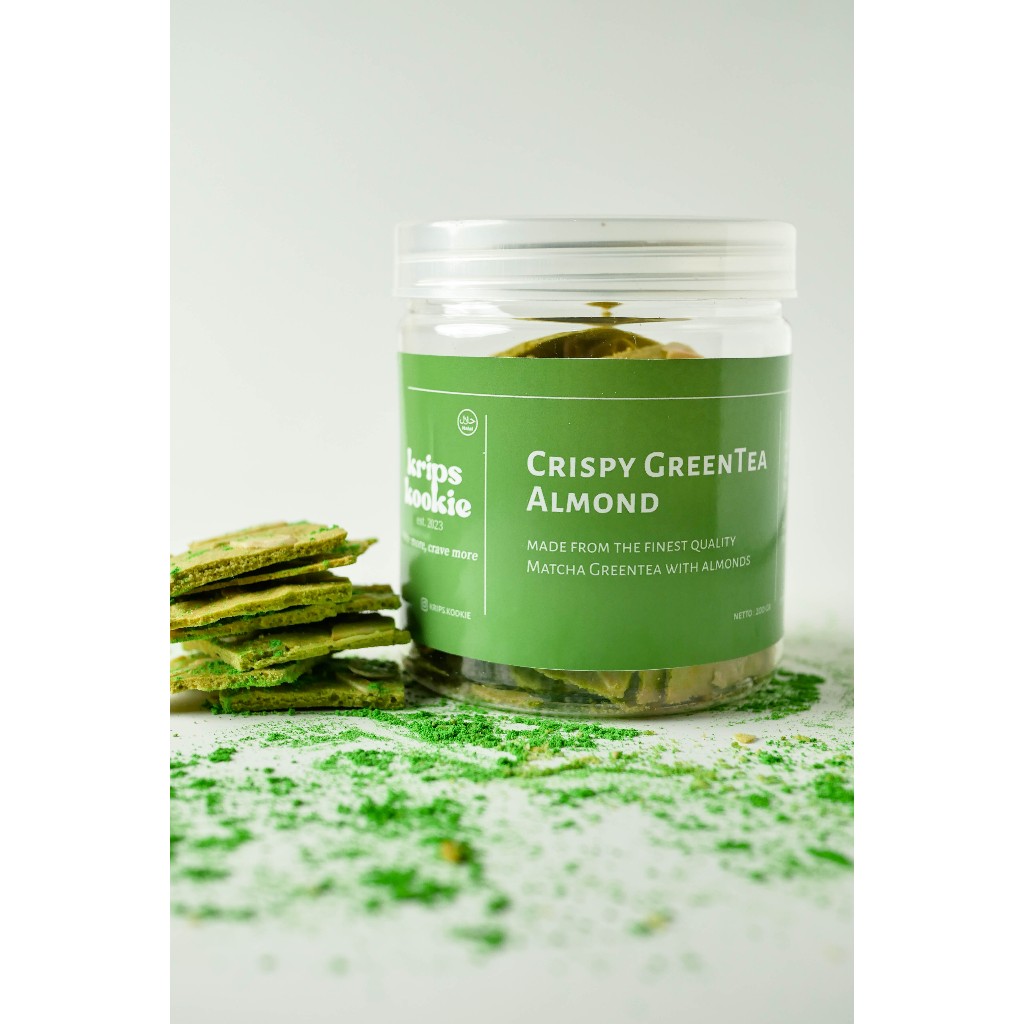 

Crispy GreenTea Almond 200gr KRIPSKOOKIE
