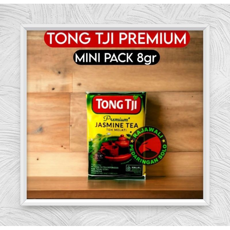 

TEH TONG TJI PREMIUM JASMINE MINI PACK 8GR ECER TEH TONG TJI PREMIUM TEH TONGJI MINI TEH JUMBO