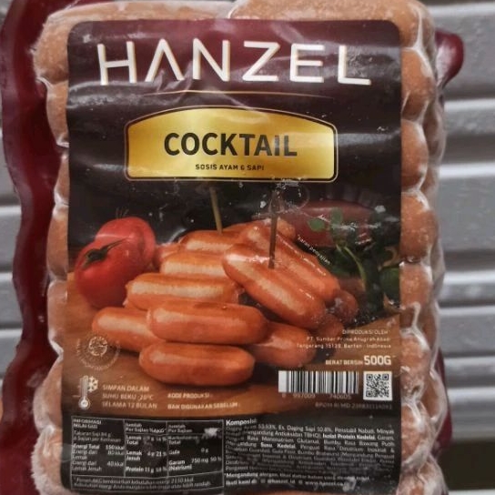 HANZEL COCKTAIL 500gr / sosis Hanzel / sosis cocktail