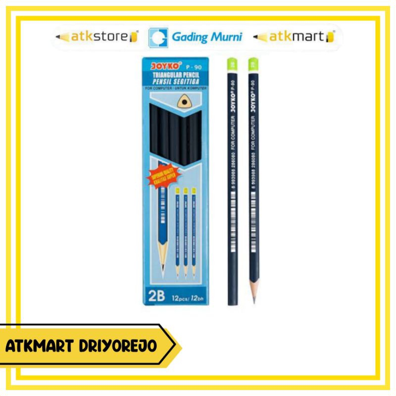 

(12 PCS) JOYKO PENSIL P-90 2B - PENCIL