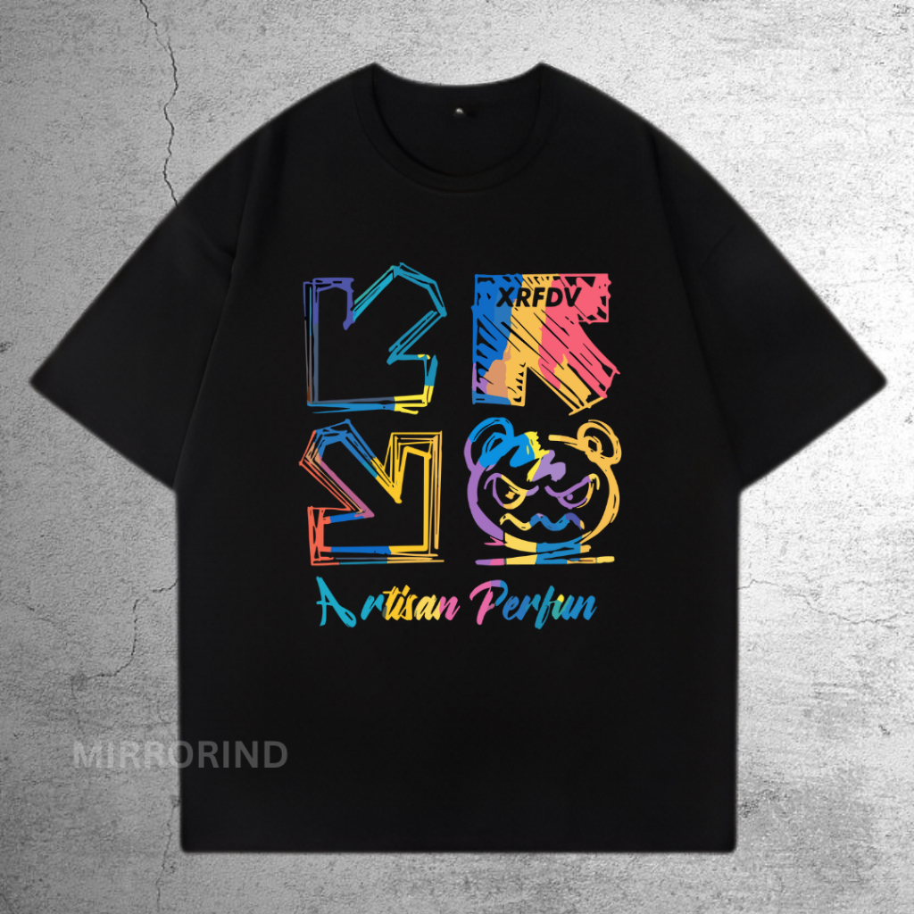 Kaos Pria Wanita Oversize ARTISAN PERFUN / Kaos Oversize Tshirt Graphic / Baju Kaos Distro Pria Wani