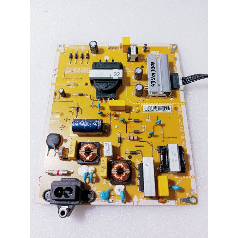 psu tv lg 43um7300 - power suplay power suply tv lg 43um7300 - regulator tv lg 43um7300 - mesin tv l