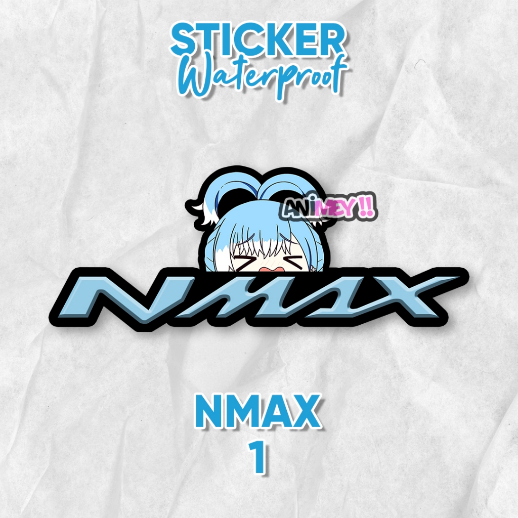 Stiker Kobo Kanaeru Logo NMAX / Stiker Anime Waterproof
