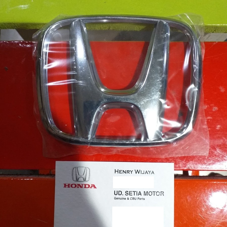 Emblem logo huruf H Honda belakang bagasi Honda Jazz GE 2008-2012 Original