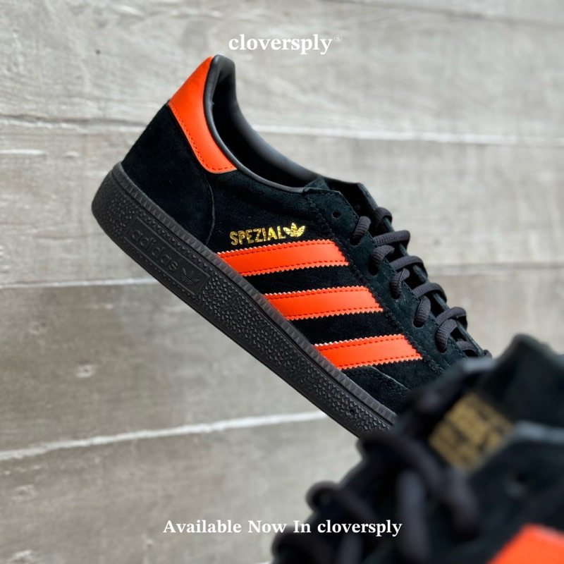 ADIDAS ORIGINALS HANDBALL SPEZIAL BLACK ORANGE