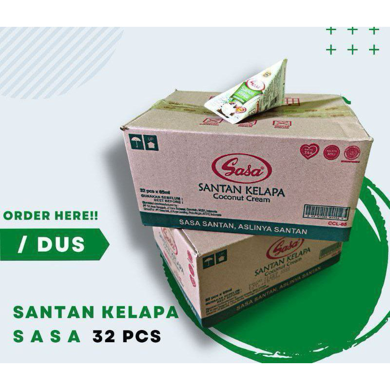 

SANTAN SASA CAIR 65ml [ ini hrga per dos isi 32pc]