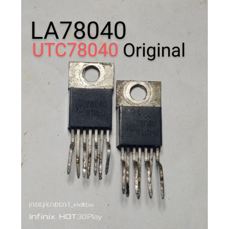 LA78040   La78040 original   UTC78040 original   D78040   ic vertikal tv cina