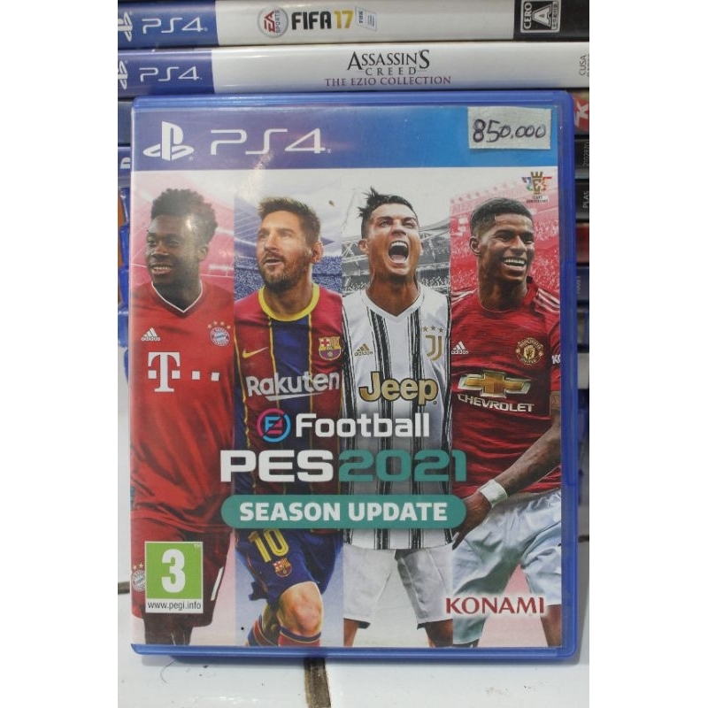 Game PS4 PES 2021 update PES 2017