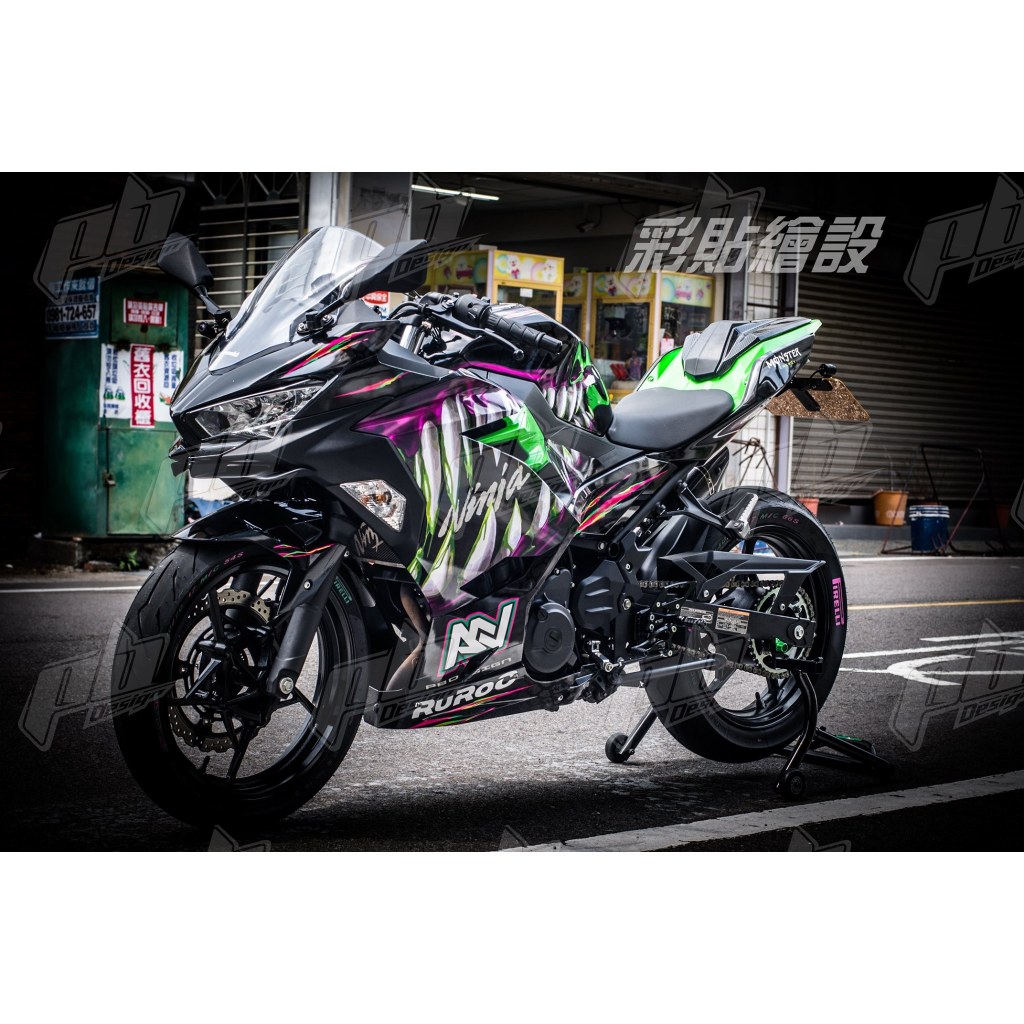 DECAL ALL NEW NINJA 250 FI
