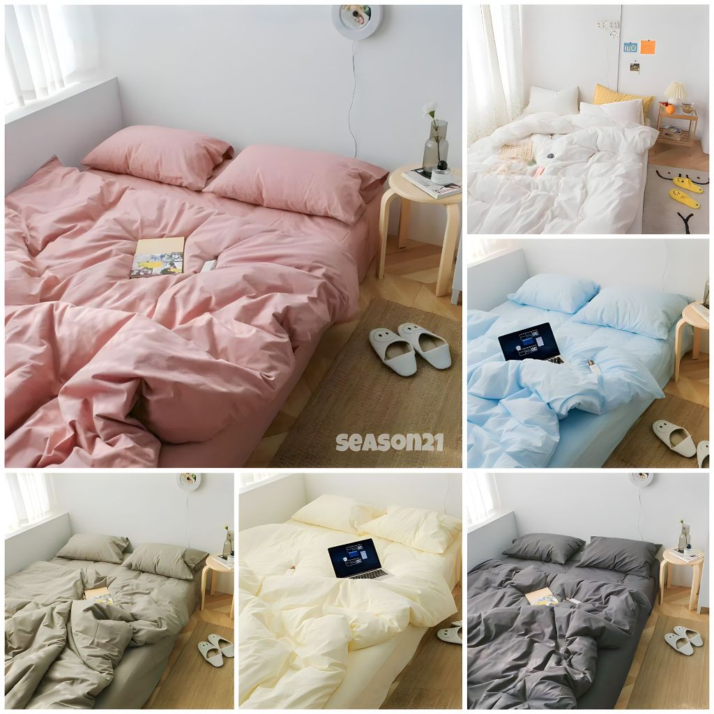 SPREI KATUN JEPANG POLOS PREMIUM