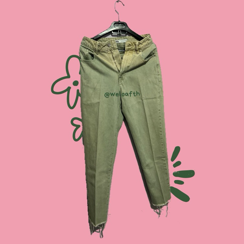 Kode: W 33 Zara Mom Jeans