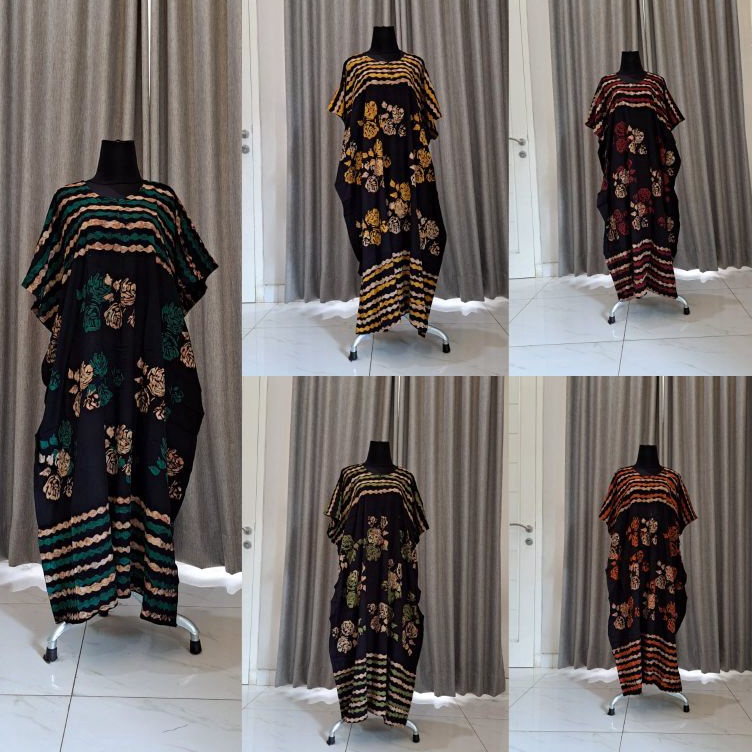 Hemat KodeX3j3I BatikIsaa Daster Lowo Cap Kanaya Rayon Premium Super LD 15 PJ 12