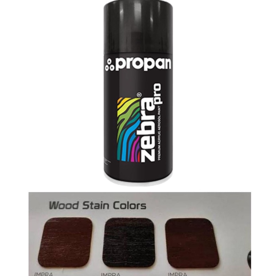 Termurah pilok pilox cat semprot propan 3ml zebra pro wood stain colors pilok pilox motif kayu impra