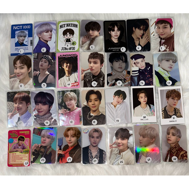 {Ready Stock} Clearance Sale Official PC Jungwoo NCT 127 Universe NCT Nation Ccomaz Ay-Yo 6th Annive