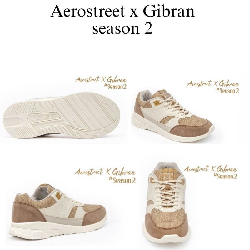[ 100% ORIGINAL ] Bisa COD Sepatu Aerostreet x Gibran season 1 & 2 & 3