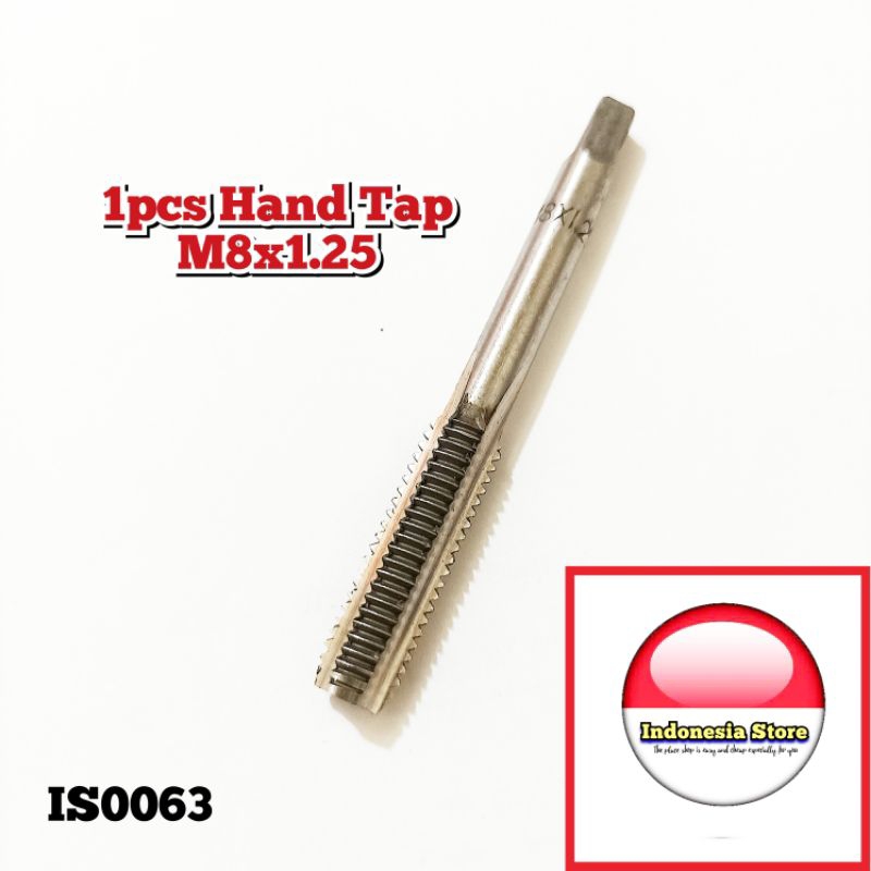1pcs hand tap m8x1.25 bukan tap yamawa tap baut kunci 12 tap drat baut 12