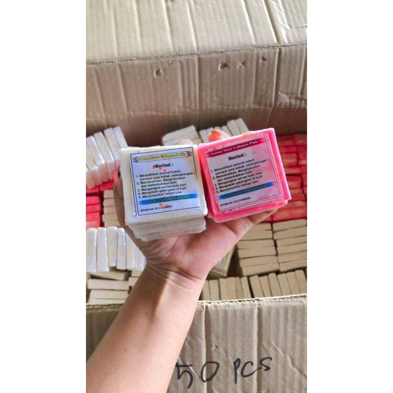 SABUN PEMUTIH SUSU COLLAGEN VIRAL AMPUH