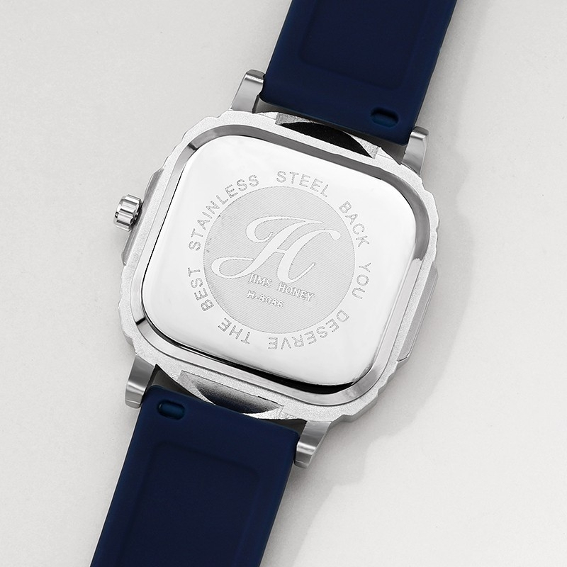 H 8086 Jims honey Jam tangan murah laris rubber exclusive freebox