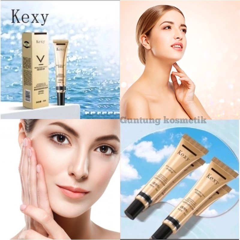 Kexy liquid foundation Concealer bening, menyegarkan tahan air, tidak berminyak