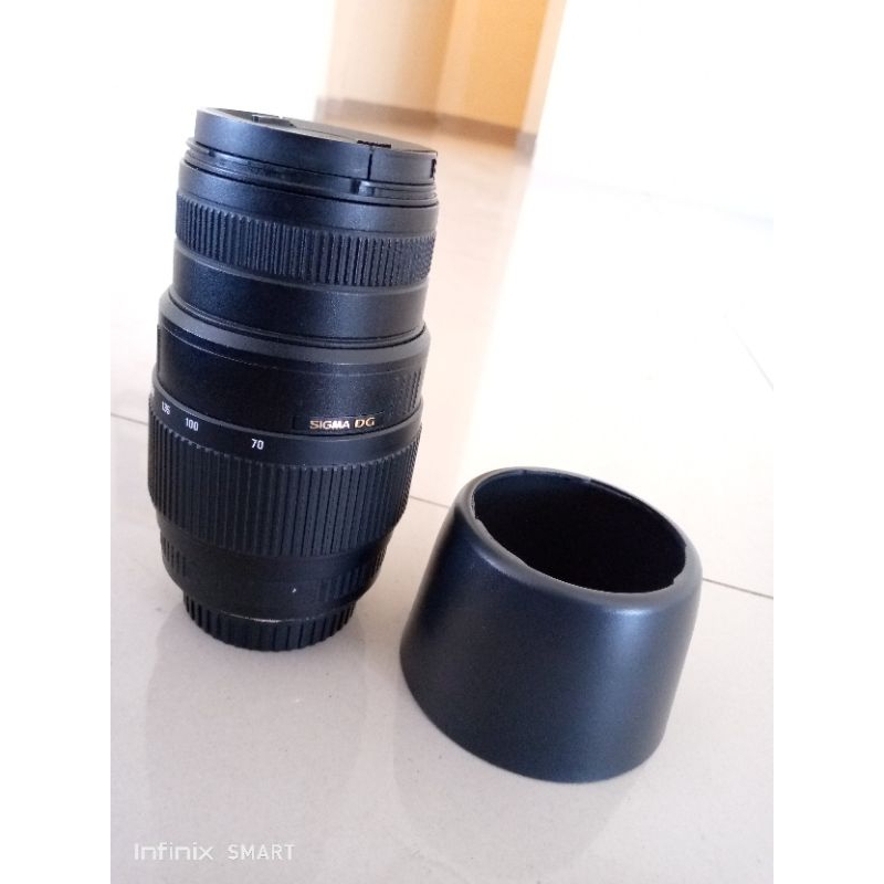 lensa tele Sigma 70-300 F4 Marko for Canon, second Link New full set