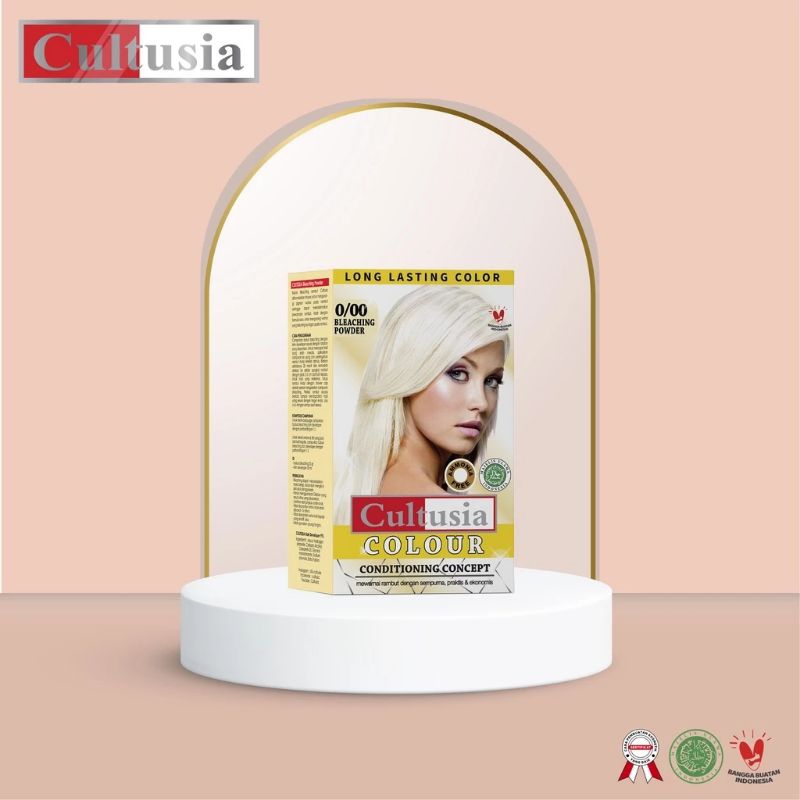 CULTUSIA BLEACHING | CAT RAMBUT BLEACHING