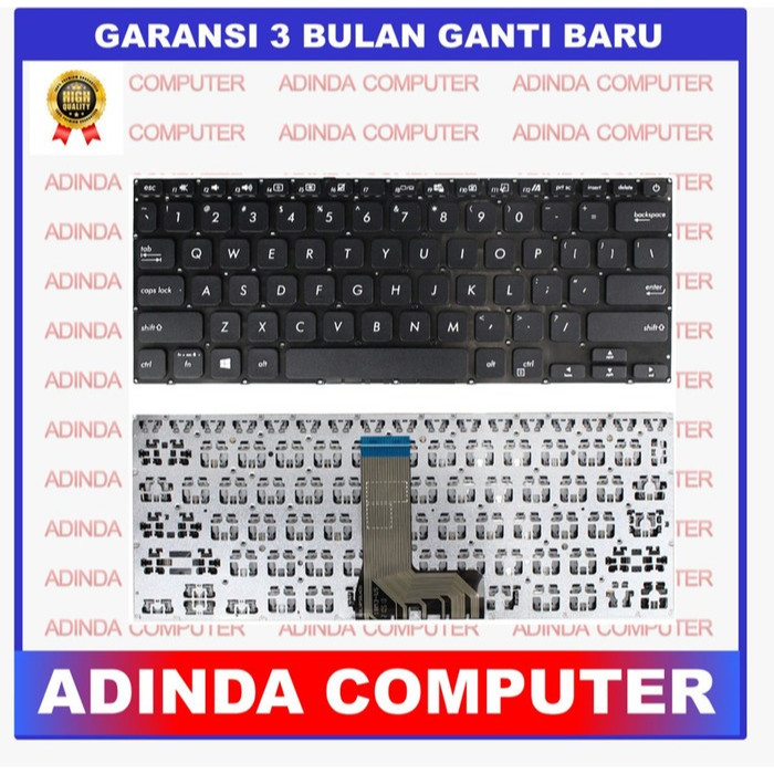 Keyboard Asus X409 A416 A416M A416MA A416MAO A416JX HITAM