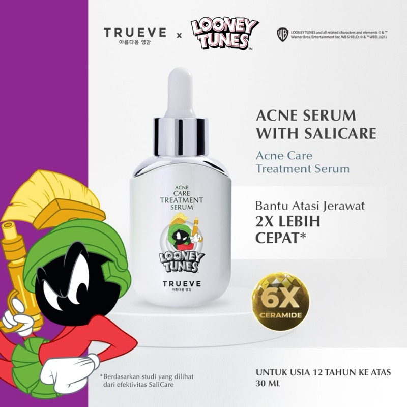 serum TRUEVE Acne Care Treatment Serum adalah versi UPGRADED dari TRUEVE BHA & CICA Acne Serum