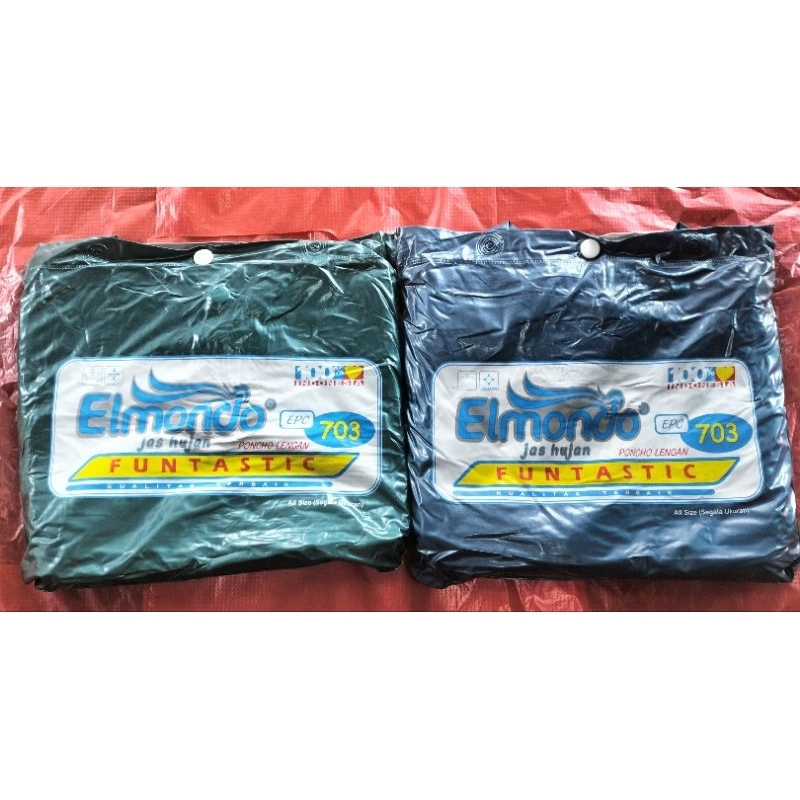 JAS HUJAN ELMONDO PONCO LENGAN FUNTASTIC 703 KUALITAS TERBAIK | ELMONDO JAS HUJAN