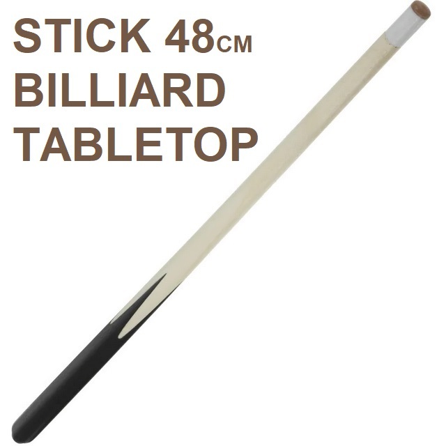 Stick Mini Billiard Tabletop Tongkat Stick Mainan Meja Billiard Kecil 48cm