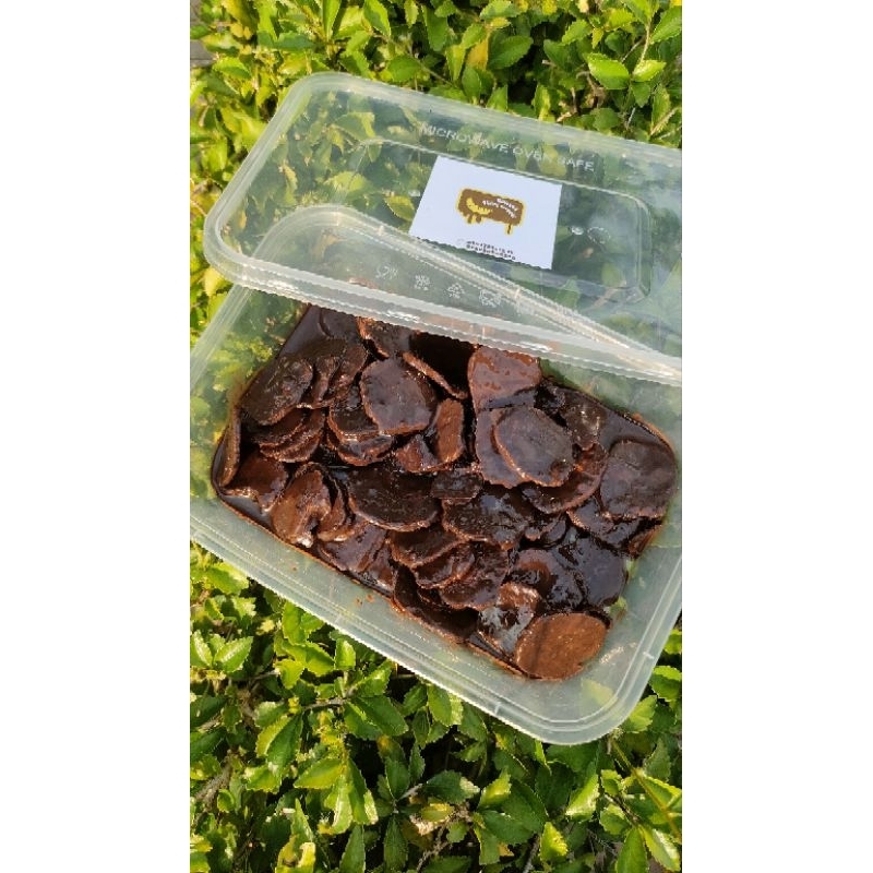 

keripik pisang coklat lumer