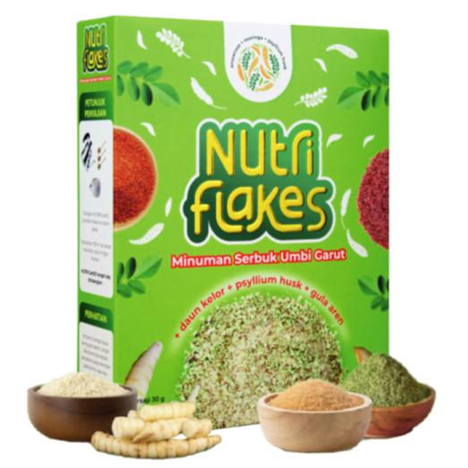 

NUTRIFLAKES SEREAL UMBI GARUT DAPAT MENGATASI GERD DAN MAAG