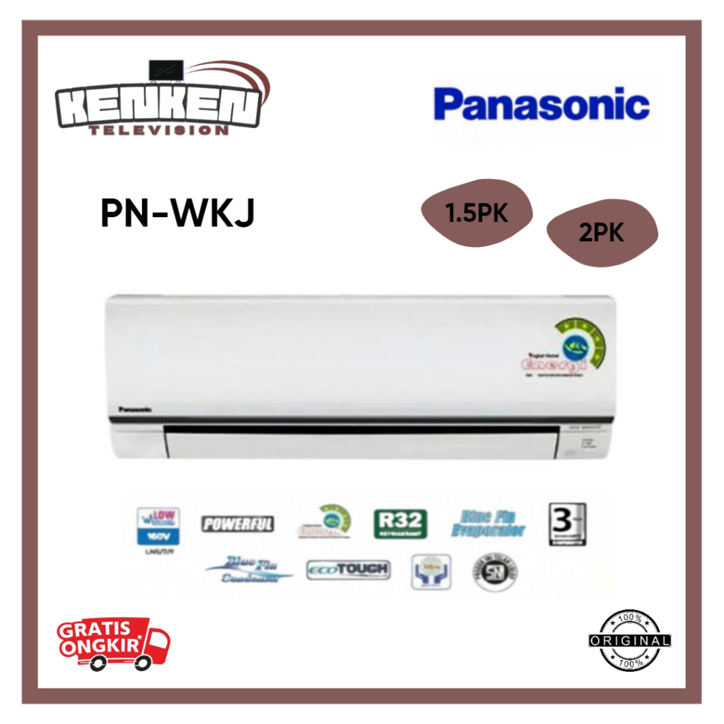 AC 1.5PK-2PK PANASONIC PN SERIES WITH ION