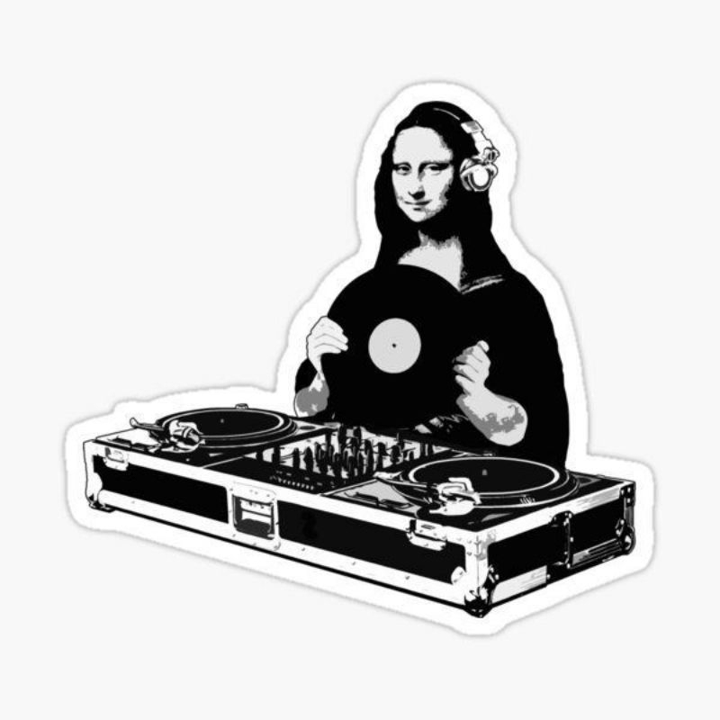 

STIKER GRAFTAC - SERIES DJ - STIKER AESTHETIC LAPTOP, AKSESORIS HP, HIASAN TUMBLER