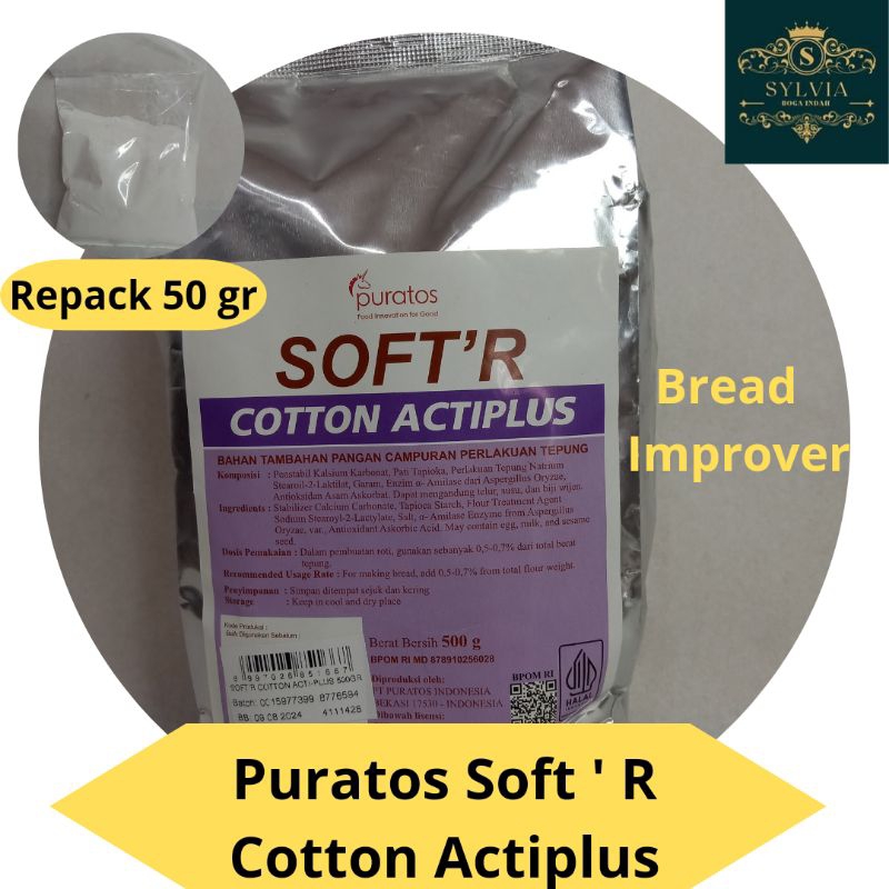 

Puratos Soft R Actiplus Bread Improver 50 gr repack