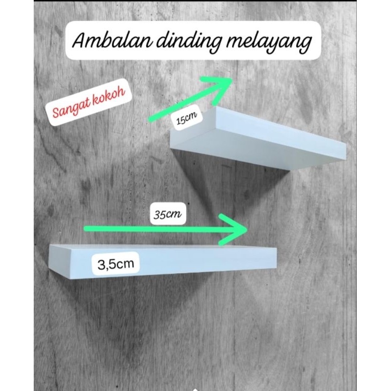 Ambalan dinding melayang,rak dinding,ambalan melayang,ambalan gantung