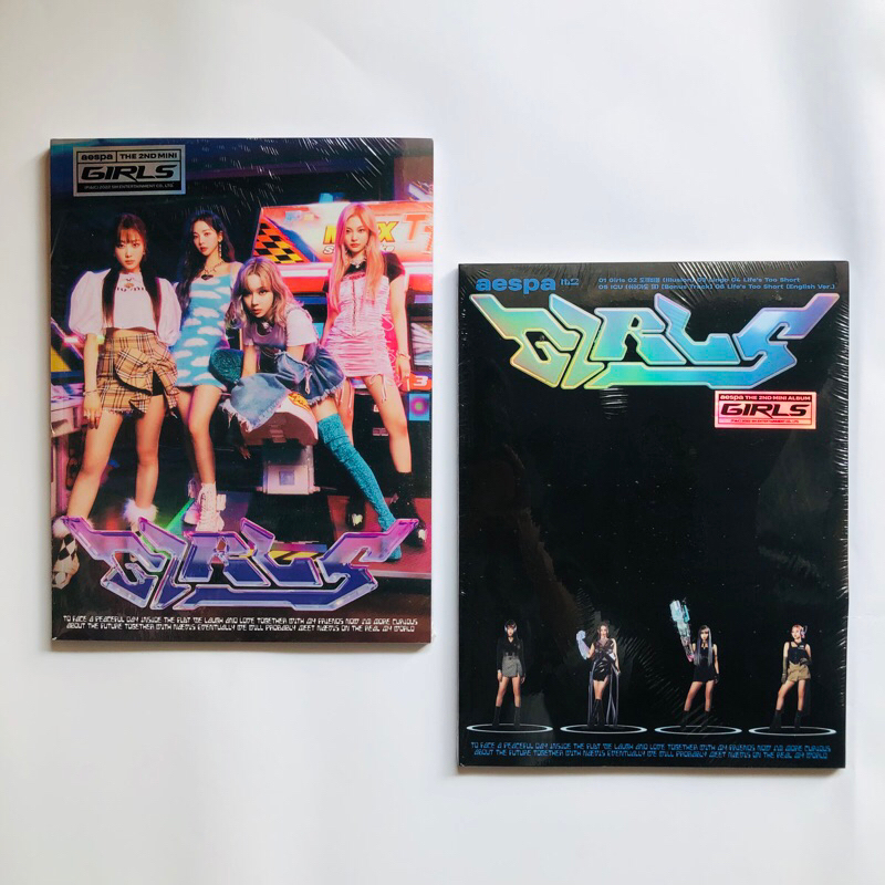 AESPA 2nd mini album - GIRLS + poster