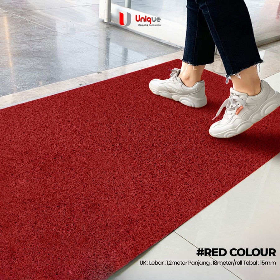 Keset Mie Meteran Untuk Pertambangan / Keset Mie Meteran Warna Merah