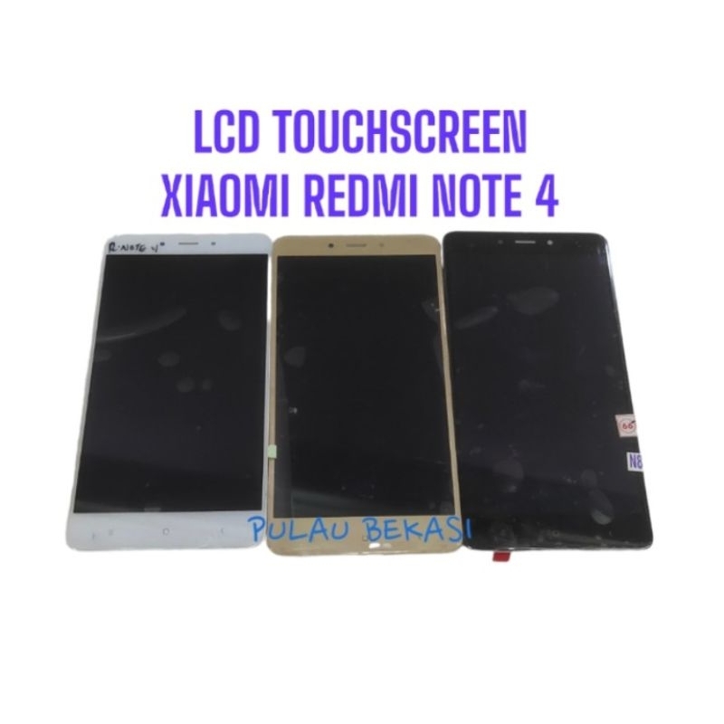 LCD TOUCHSCREEN XIAOMI REDMI NOTE 4 - LCD TS XIAOMI NOTE 4 FULLSET ORIGINAL OEM