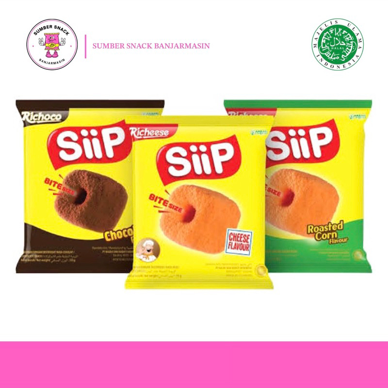 

Snack Siip (50g) (3 Varian Rasa)