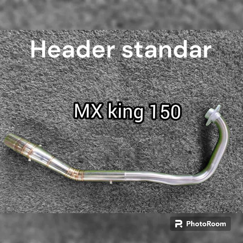LEHERAN KNALPOT MX KING 150 PNP POSTEP STANDAR TINGGAL PASANG