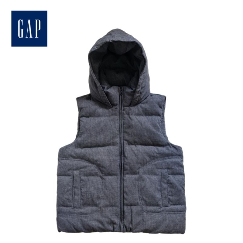 Vest Rompi Hoodie Bulu Angsa GAP Original