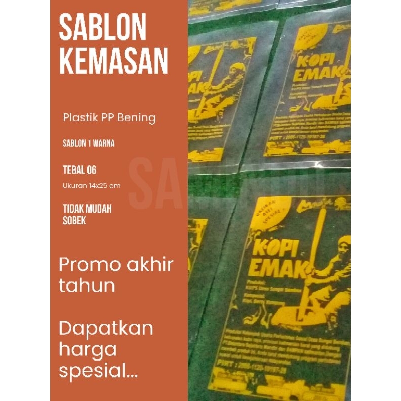 plastik vacum 15x20 custom sablon